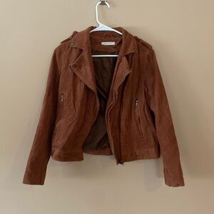 Pink blush corduroy jacket Medium